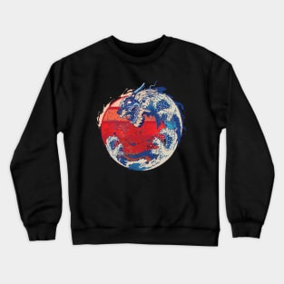 The Great Kanagawa Dragon Crewneck Sweatshirt